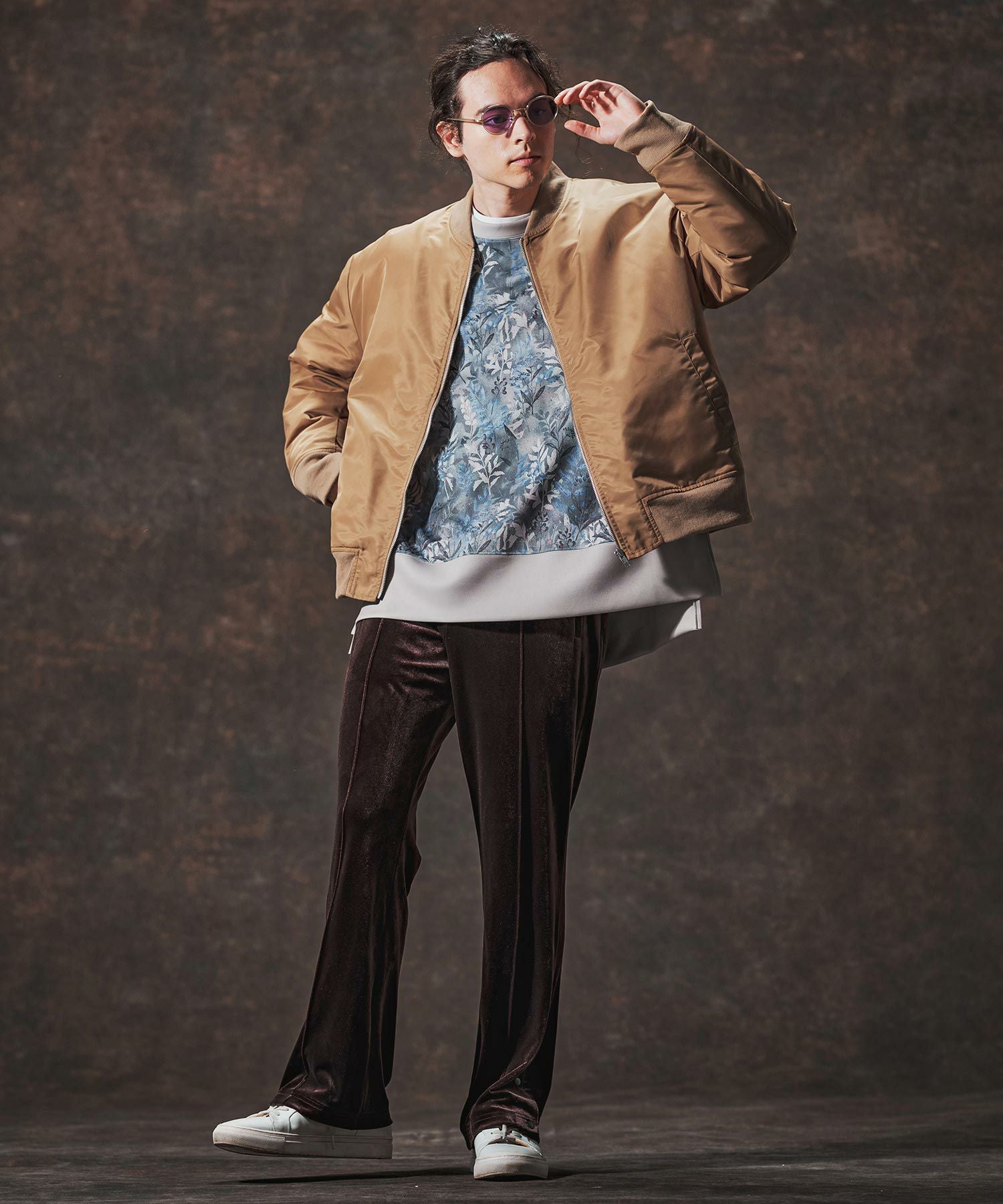 30%OFF【Jih Nunc(ジーヌンク)】裏エコファーMA-1ジャケット(JIH-R1127