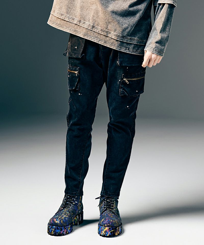 glamb カーゴパンツ サイズ2 オリーブ 2WAY Cargo Pants / 2ウェイカーゴパンツ（カーゴパンツ）｜glamb