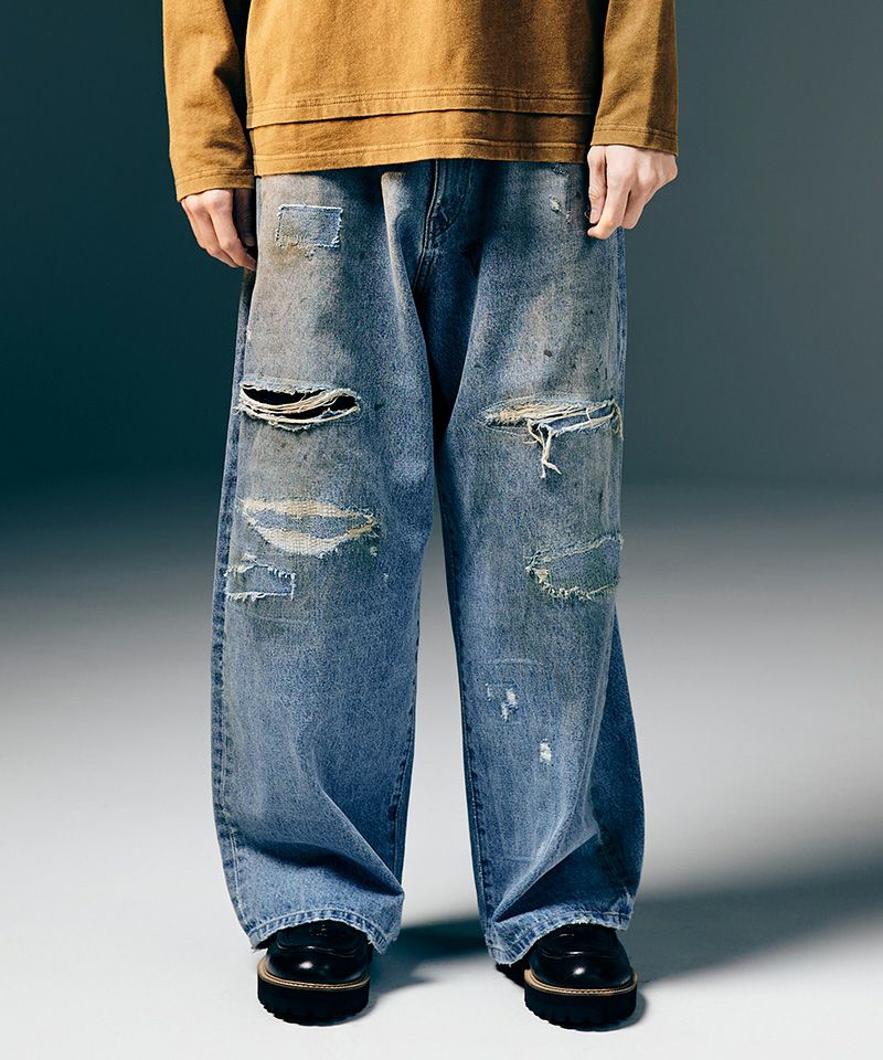 NADAパンツ rebirth glamb(グラム)】Rebirth Denim リバースデニム パンツ(GB0425-P01