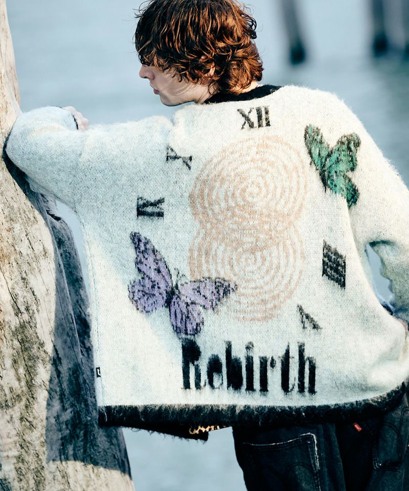 glamb(グラム)】Rebirth Cardigan リバースカーディガン(GB0425-KNT01