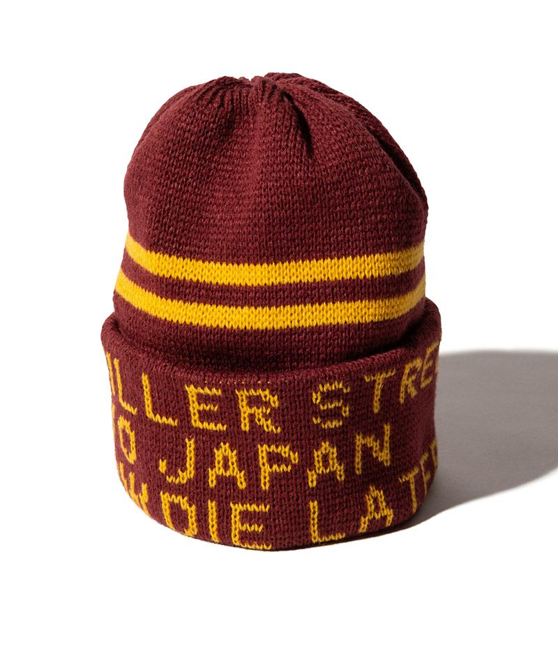 glamb(グラム)】Lettering Knit Cap レタリングニットキャップ(GB0425