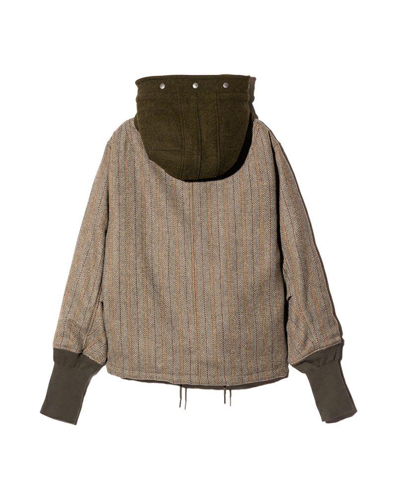 glamb(グラム)】High Neck Short Mods Coat ハイネックショートモッズ