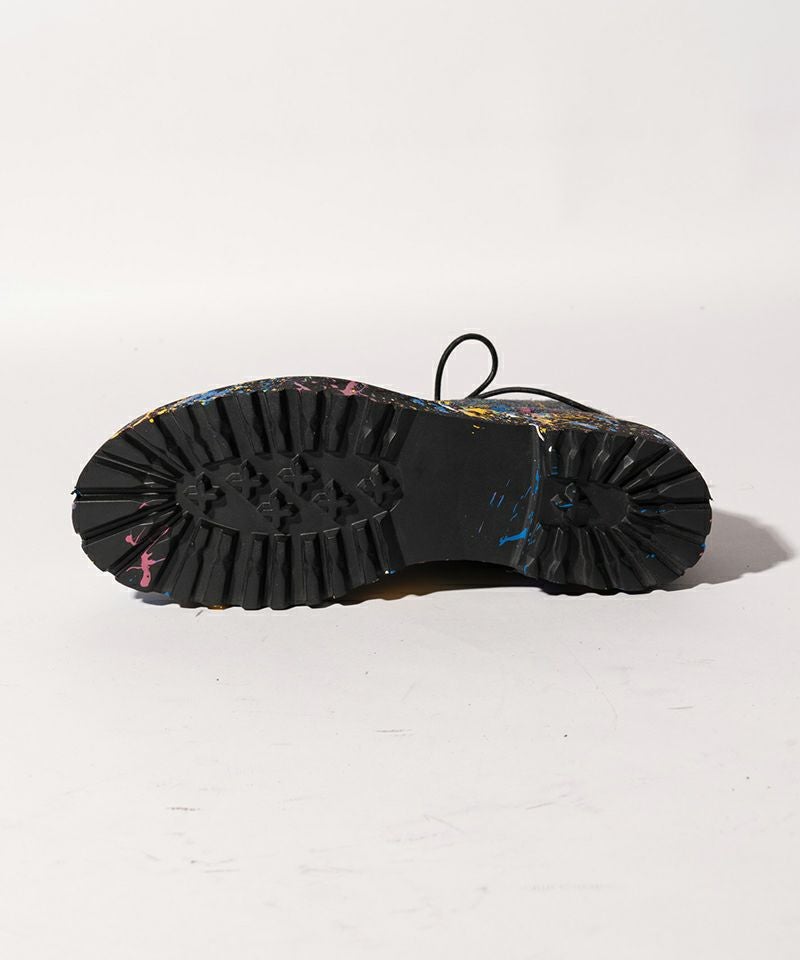 glamb(グラム)】Craft Lace Up Boots クラフトレースアップブーツ