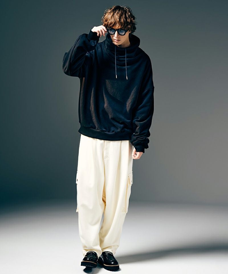 glamb(グラム)】Structure Tuck Cargo Pants ストラクチャータック