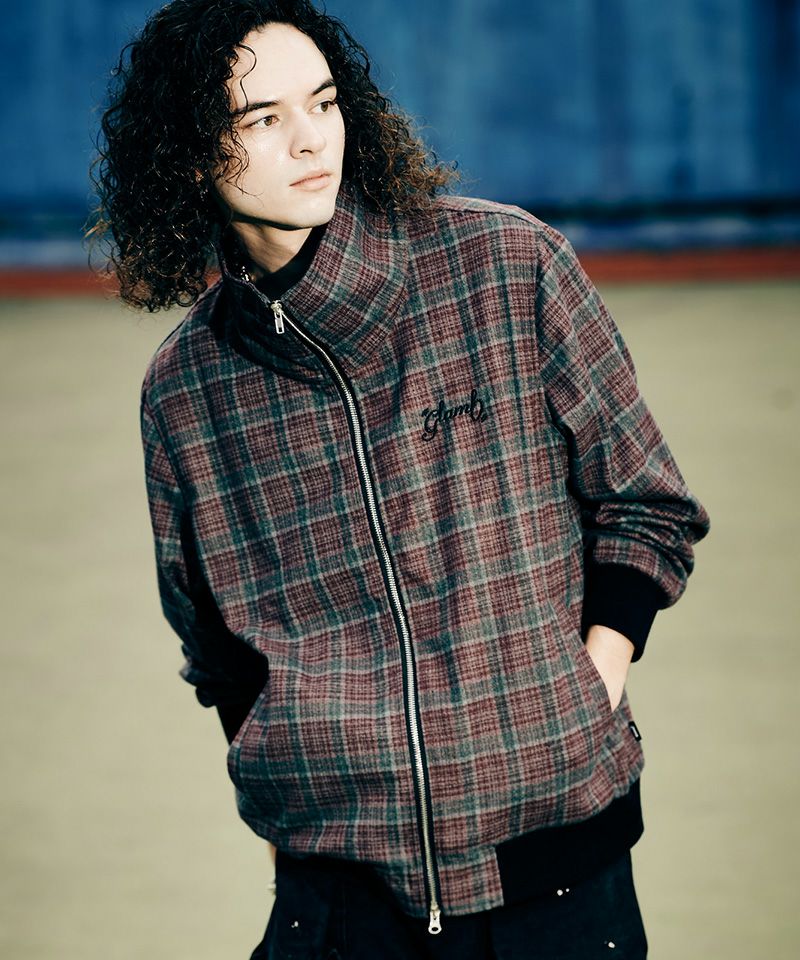 Jacket Track Neck High 新品未使用 今期新作 glamb 楽天市場】glamb ハイネックトラック Jacket Track Neck High グラム ジャケット・アウター