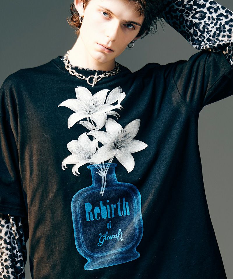 glamb(グラム)】Perfume Bottle T-Shirt パフュームボトルTシャツ