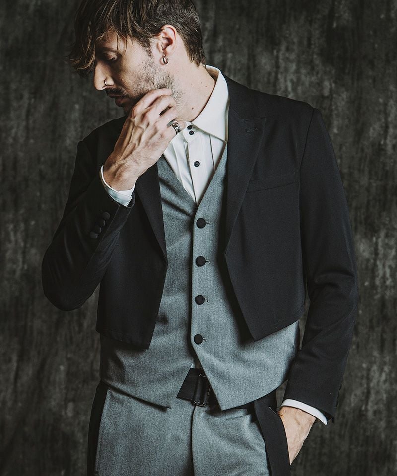 30%OFF【NO ID.(ノーアイディー)】ﾚｲﾔｰﾄﾞｼｮｰﾄJKT ジャケット(457006 