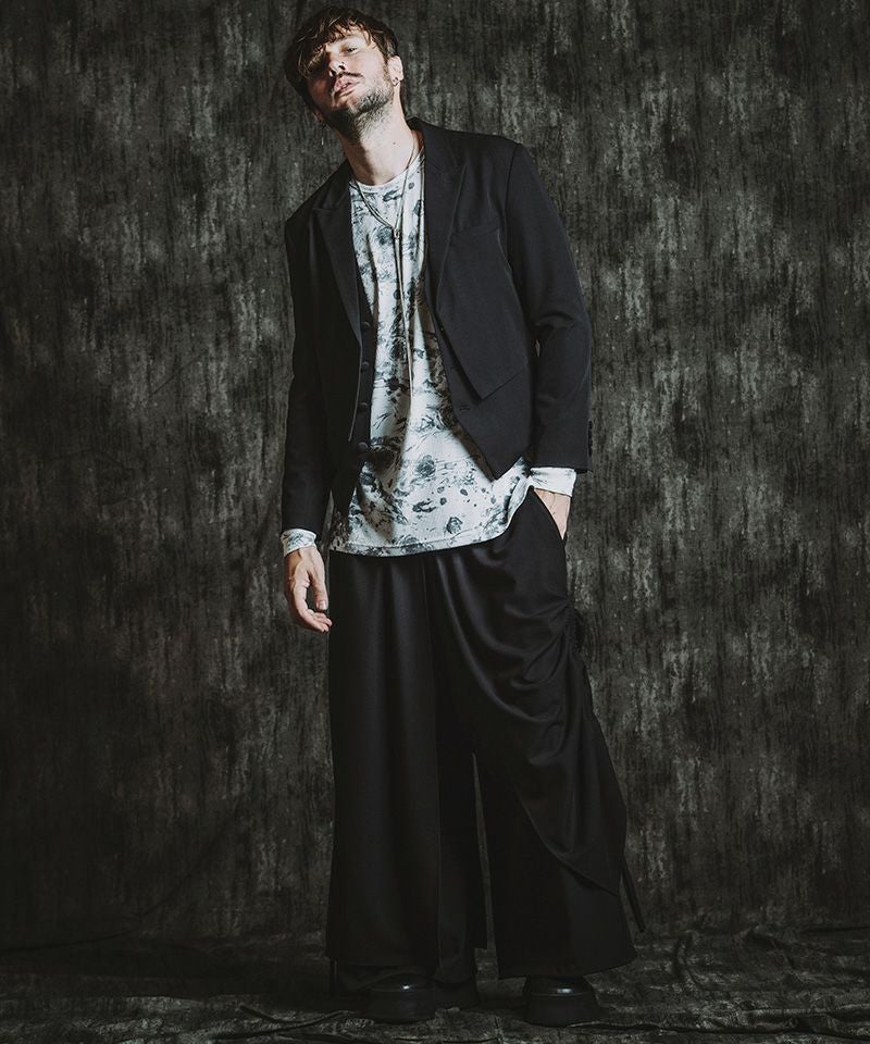 30%OFF【NO ID.(ノーアイディー)】ﾚｲﾔｰﾄﾞｼｮｰﾄJKT ジャケット(457006 
