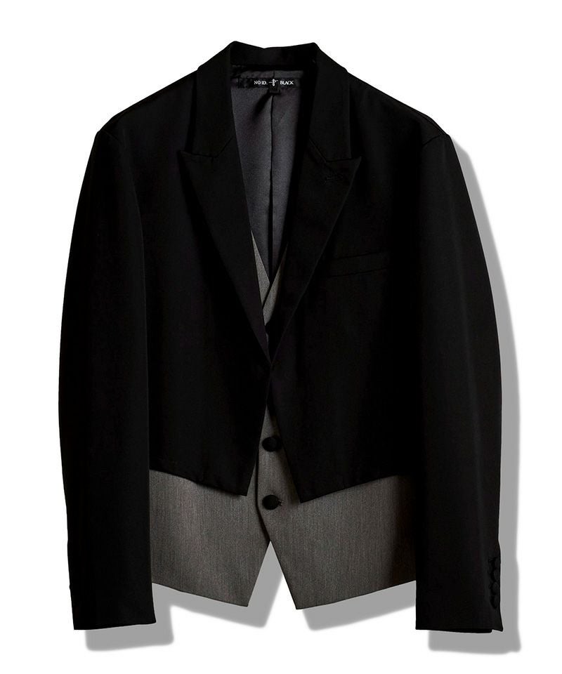 30%OFF【NO ID.(ノーアイディー)】ﾚｲﾔｰﾄﾞｼｮｰﾄJKT ジャケット(457006