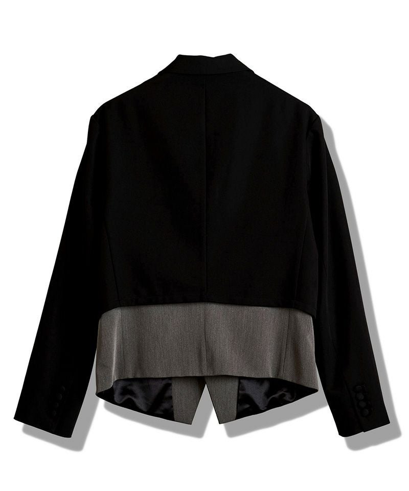 30%OFF【NO ID.(ノーアイディー)】ﾚｲﾔｰﾄﾞｼｮｰﾄJKT ジャケット(457006