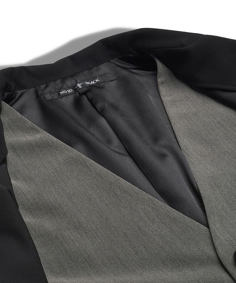 50%OFF【NO ID.(ノーアイディー)】ﾚｲﾔｰﾄﾞｼｮｰﾄJKT ジャケット(457006
