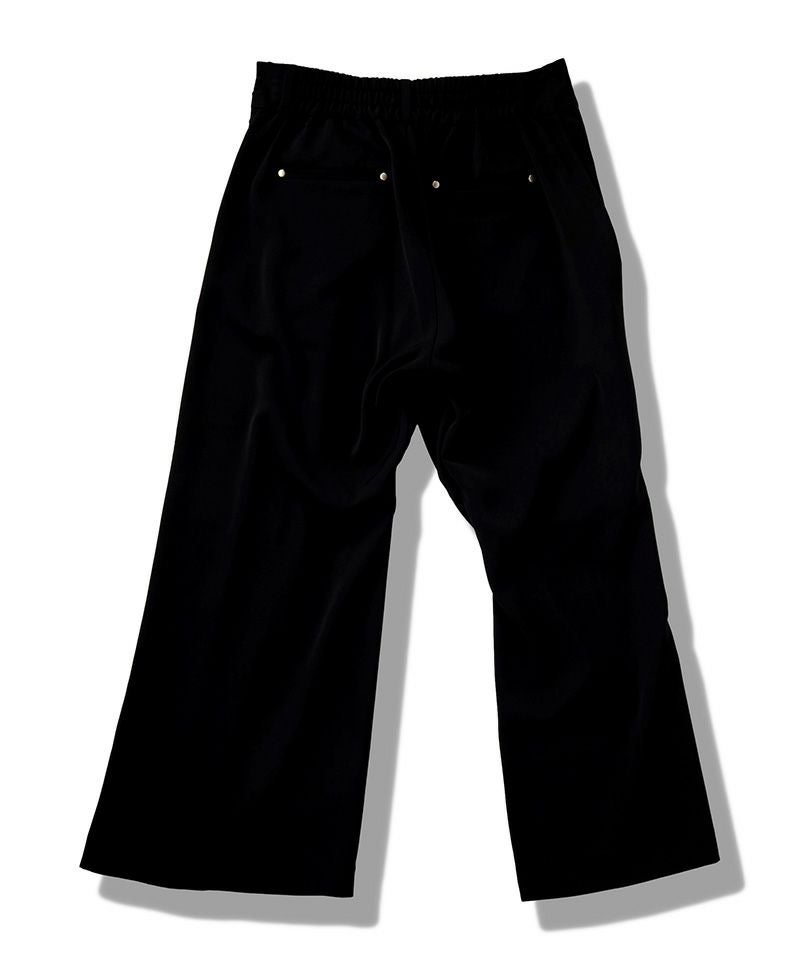 30%OFF【NO ID.(ノーアイディー)】ﾄﾞﾚｰﾌﾟﾀｯｸﾜｲﾄﾞﾄﾗｳｻﾞｰｽﾞ パンツ
