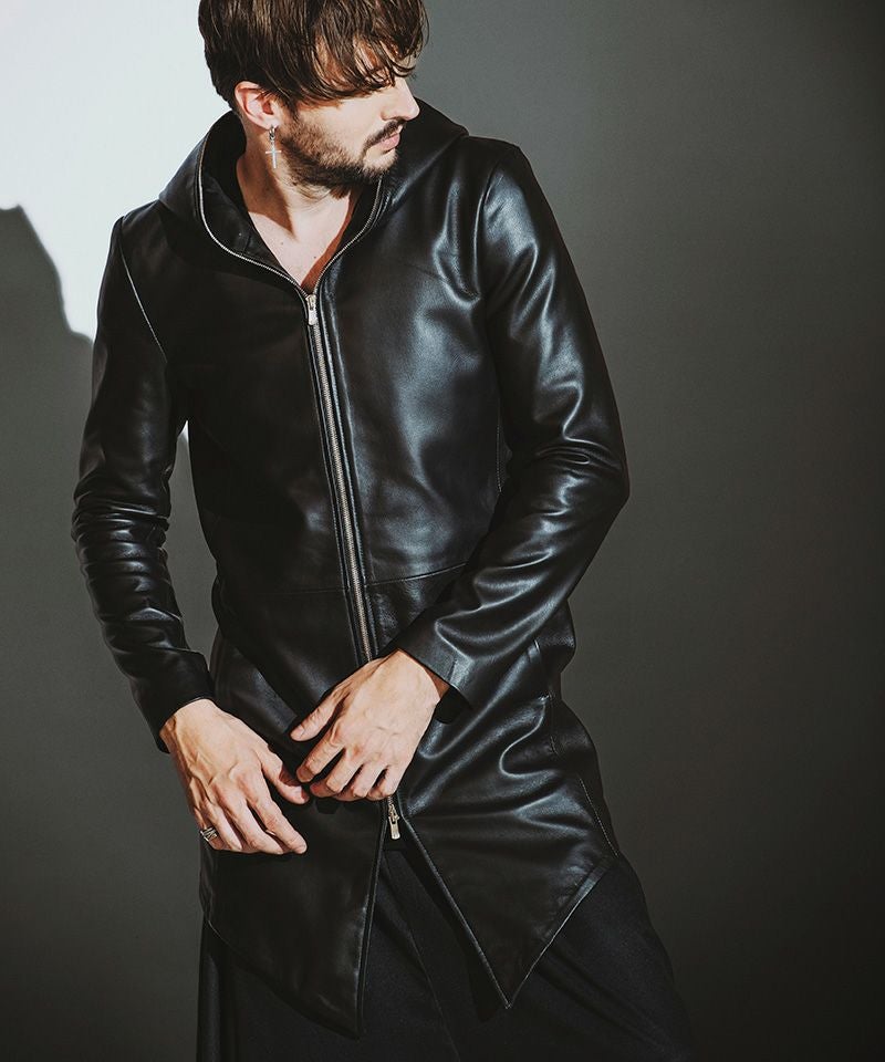 30%OFF【NO ID.(ノーアイディー)】ｼｰﾌﾟﾚｻﾞｰﾌｰﾄﾞJKT ジャケット(857030