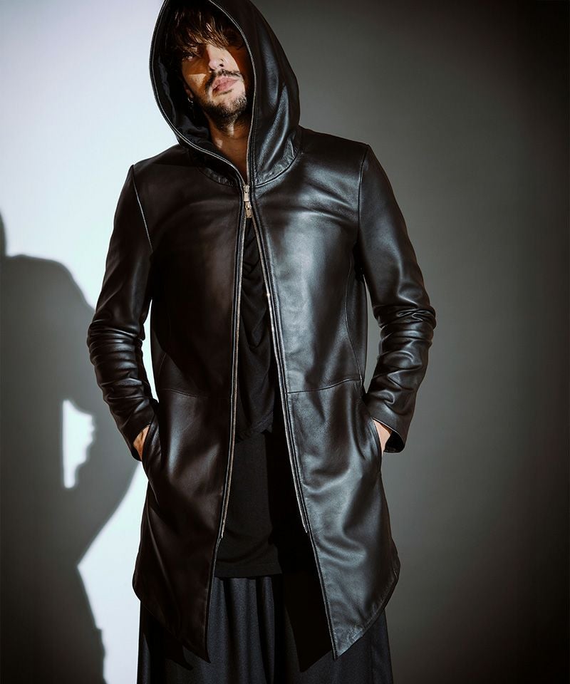 30%OFF【NO ID.(ノーアイディー)】ｼｰﾌﾟﾚｻﾞｰﾌｰﾄﾞJKT ジャケット(857030