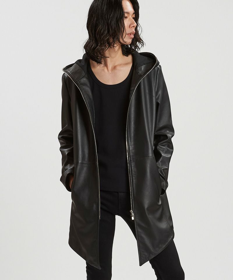30%OFF【NO ID.(ノーアイディー)】ｼｰﾌﾟﾚｻﾞｰﾌｰﾄﾞJKT ジャケット(857030