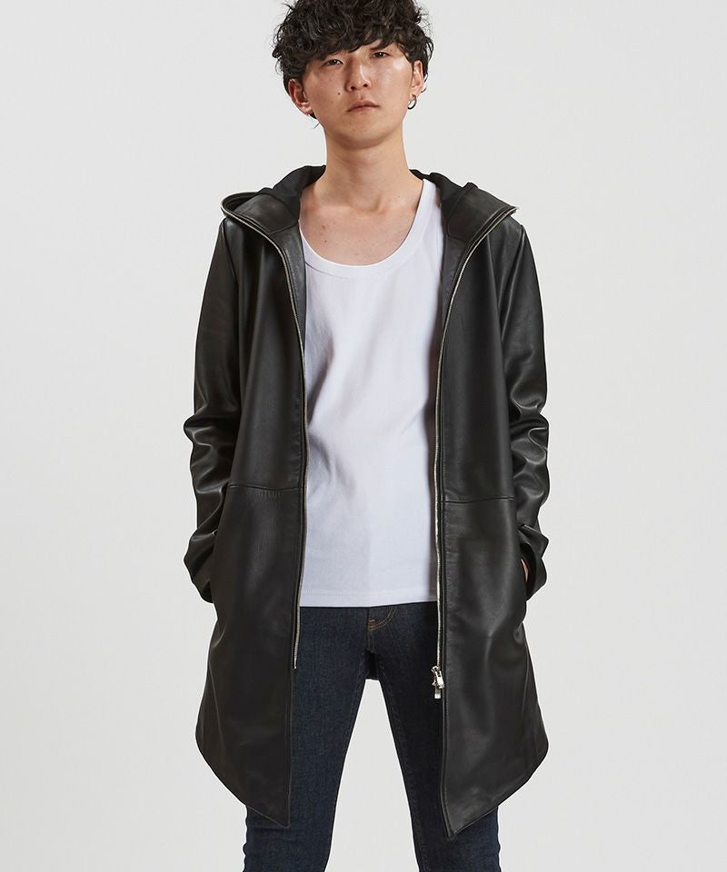 30%OFF【NO ID.(ノーアイディー)】ｼｰﾌﾟﾚｻﾞｰﾌｰﾄﾞJKT ジャケット(857030