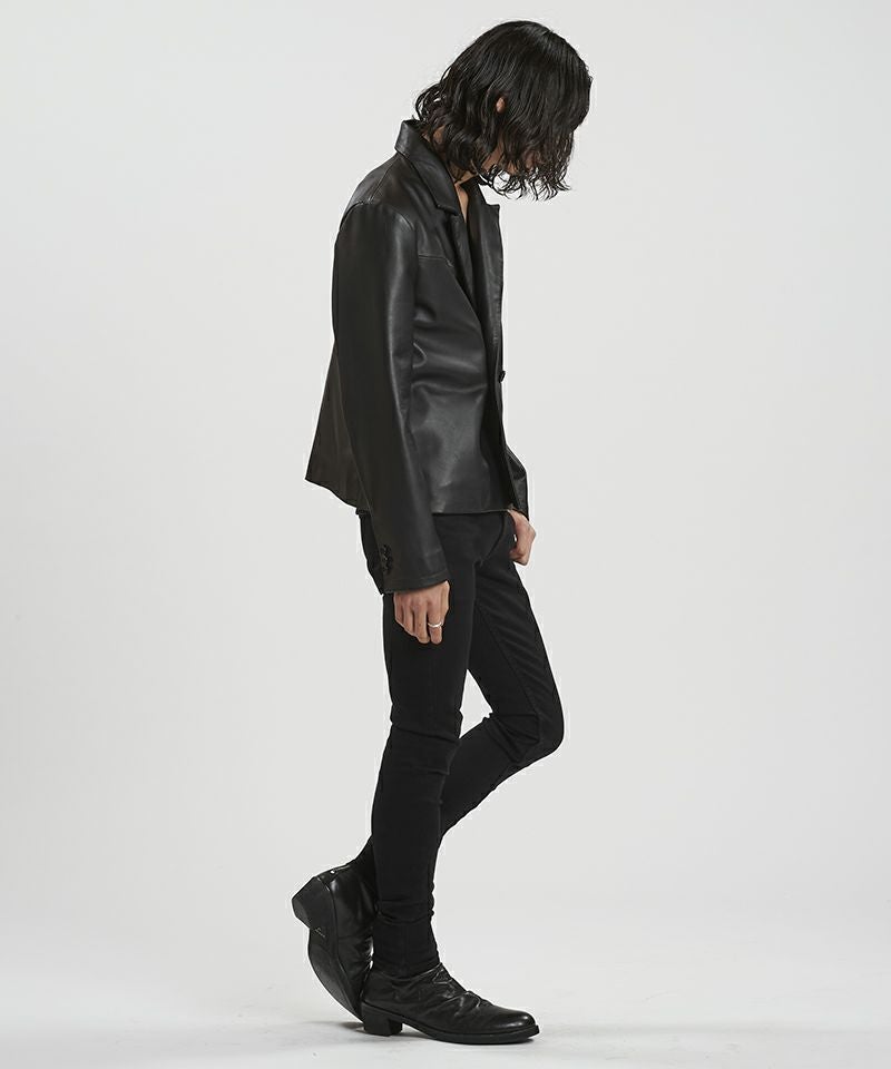 30%OFF【NO ID.(ノーアイディー)】ｼｰﾌﾟﾚｻﾞｰ1BｼｮｰﾄJKT ジャケット