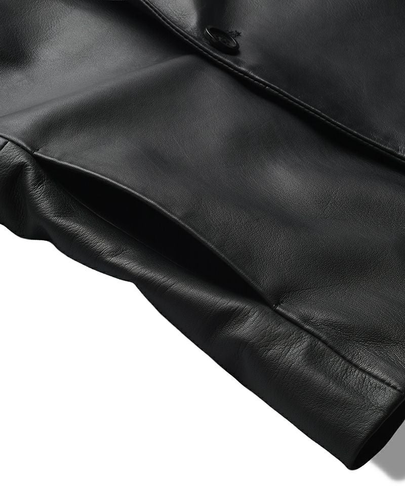 30%OFF【NO ID.(ノーアイディー)】ｼｰﾌﾟﾚｻﾞｰ1BｼｮｰﾄJKT ジャケット