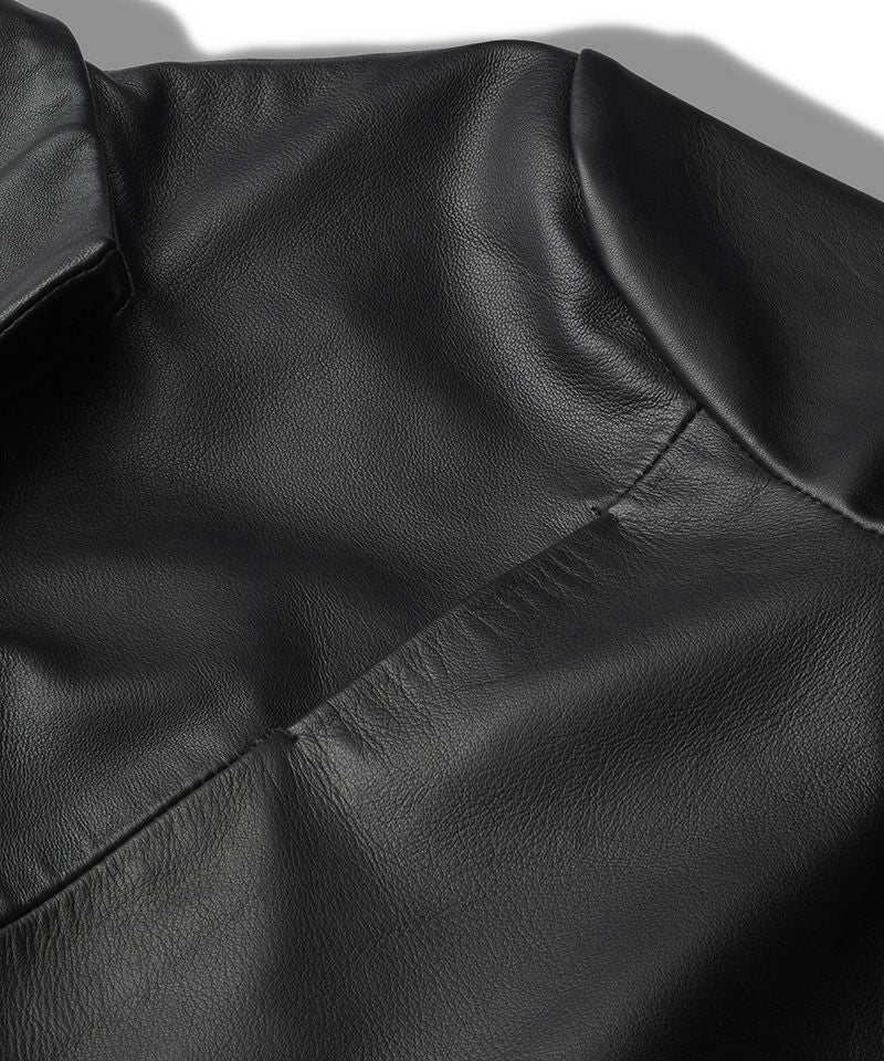 30%OFF【NO ID.(ノーアイディー)】ｼｰﾌﾟﾚｻﾞｰ1BｼｮｰﾄJKT ジャケット 