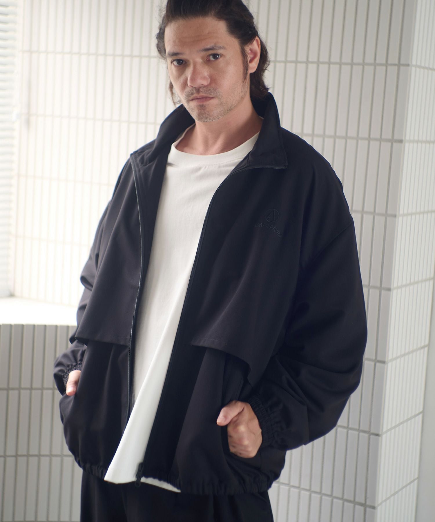 ジャケット・アウター Volume Collar Blouson agawd AGAWD アガウドVolume Collar Blouson White 【公式通販】