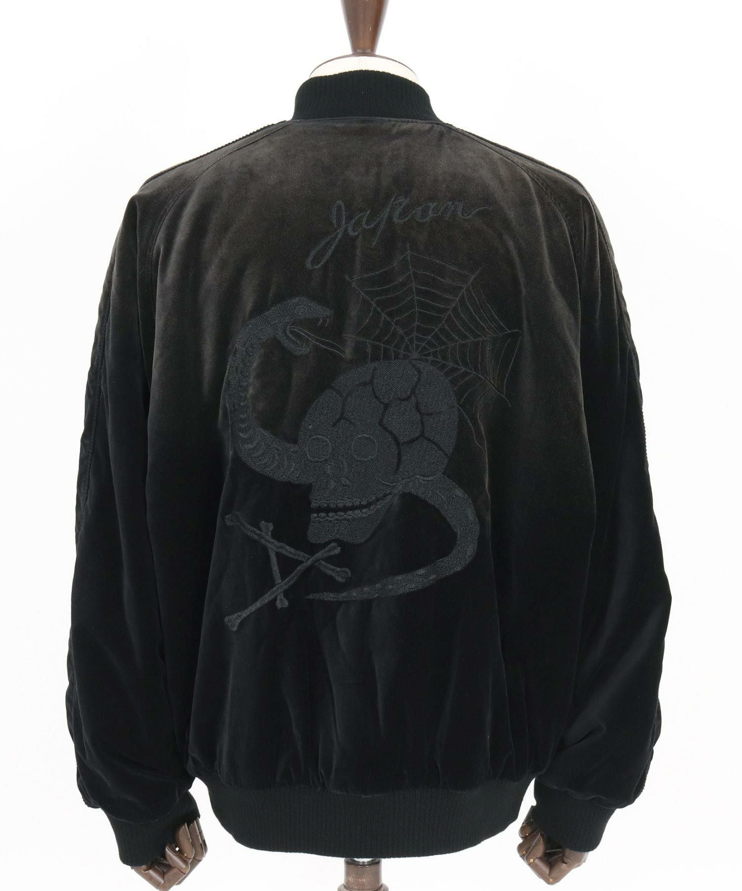 ADAM PATEK(アダムパテック)】aged velour souvenir jacket ADAM PATEK(アダムパテック)】aged velour souvenir jacket