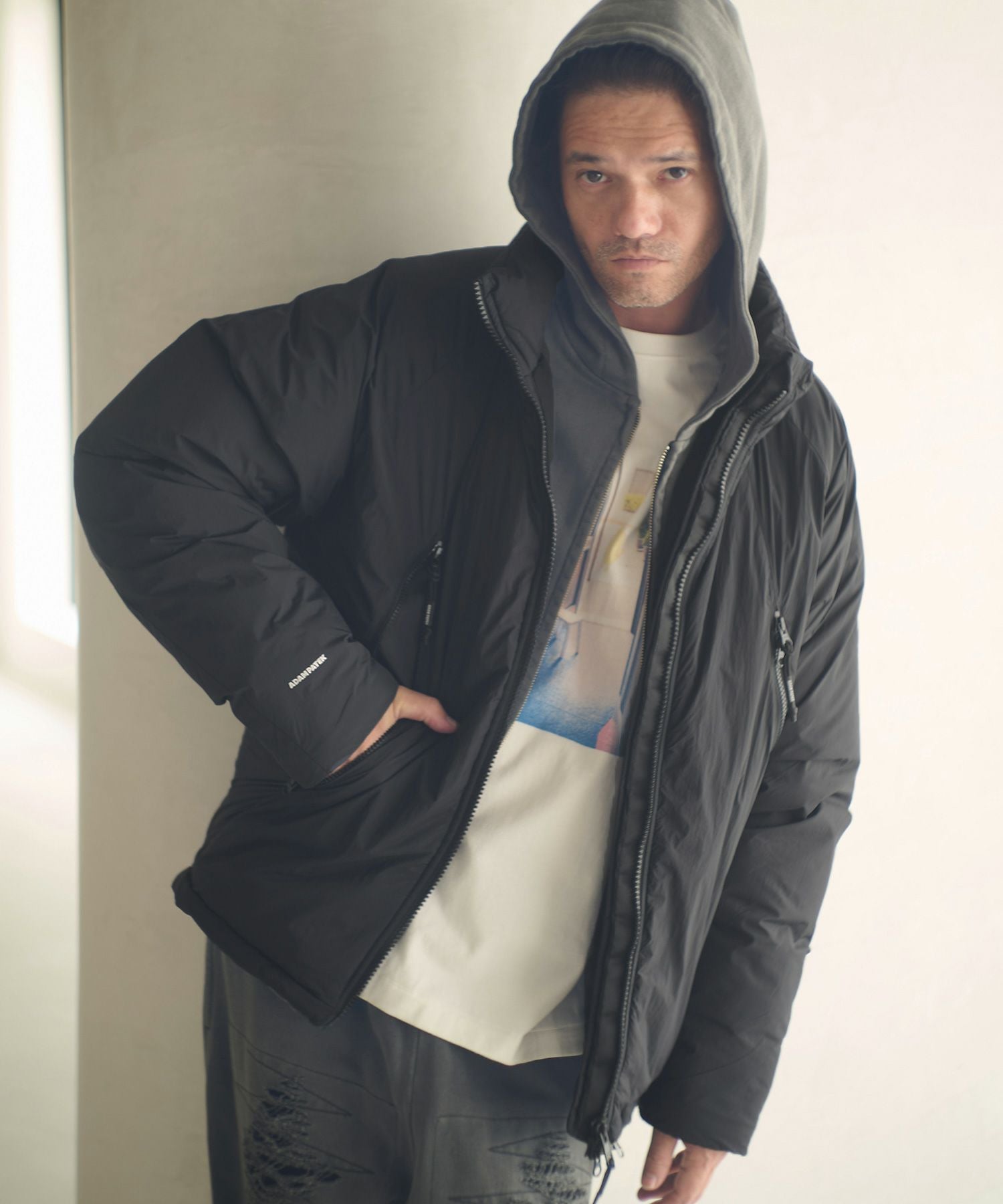 ADAM PATEK(アダムパテック)】stand down jacket ダウンジャケット