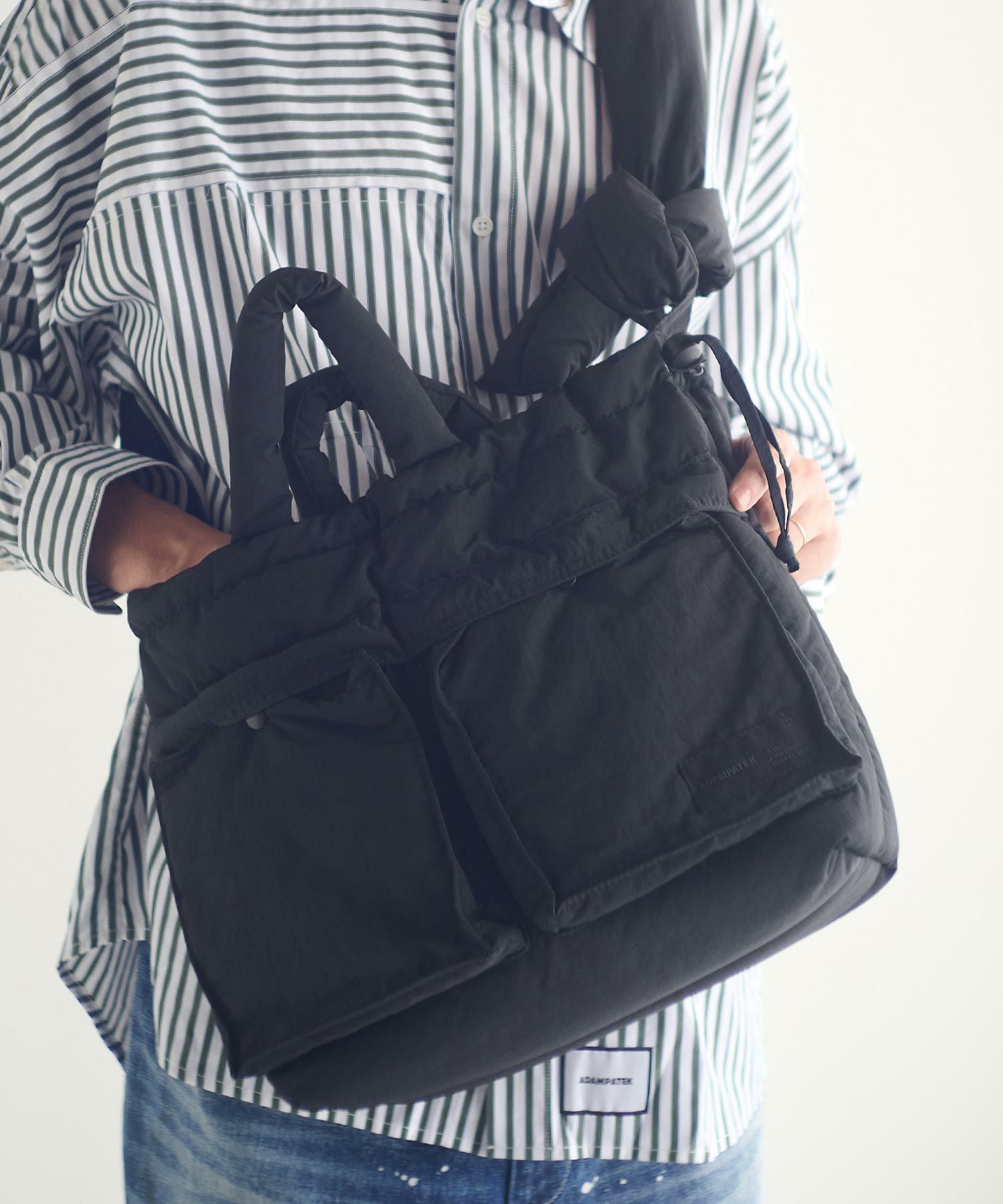 ADAM PATEK(アダムパテック)】padding helmet bag ヘルメットバッグ