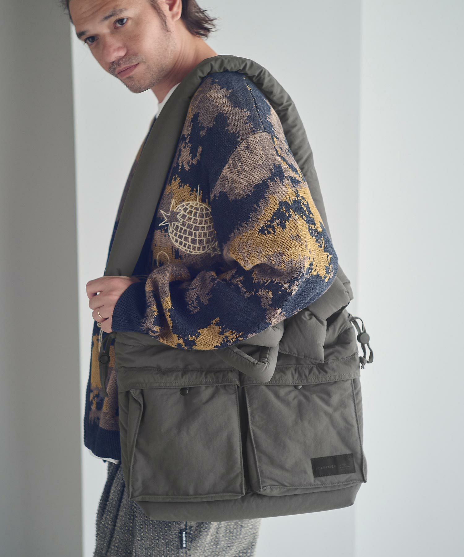 ADAM PATEK(アダムパテック)】padding helmet bag ヘルメットバッグ