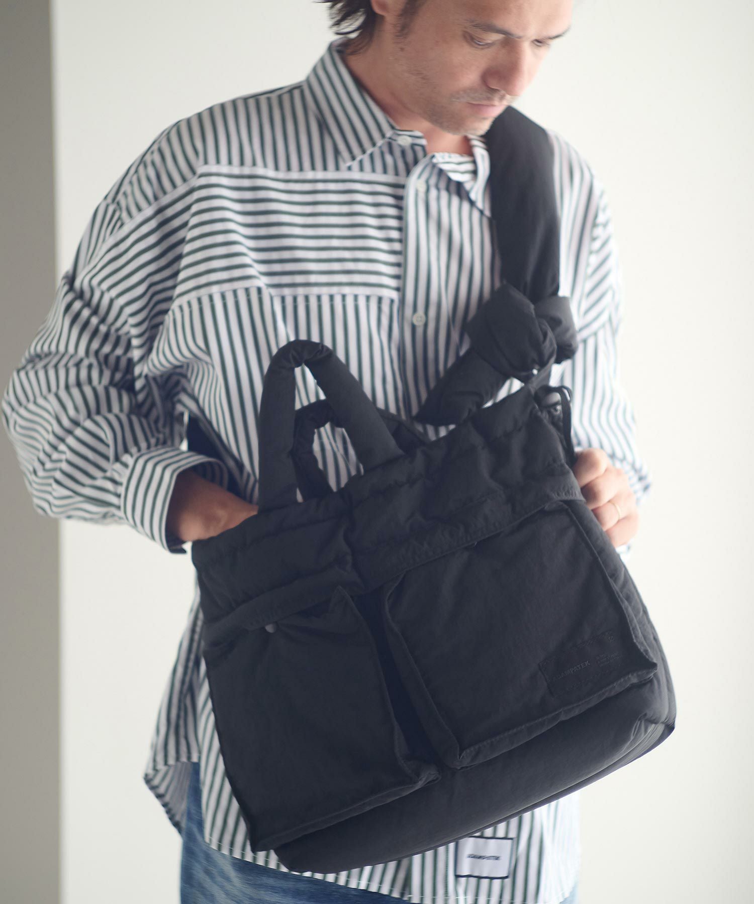 ADAM PATEK(アダムパテック)】padding helmet bag ヘルメットバッグ