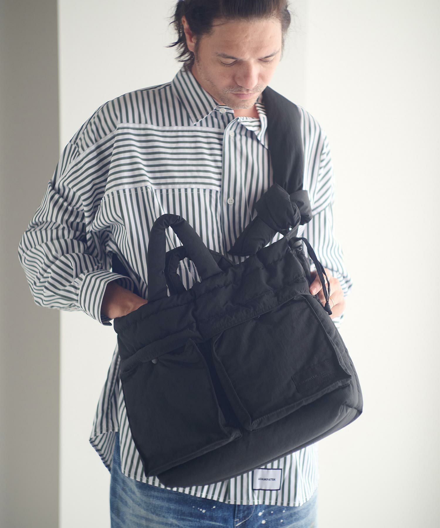 ADAM PATEK(アダムパテック)】padding helmet bag ヘルメットバッグ