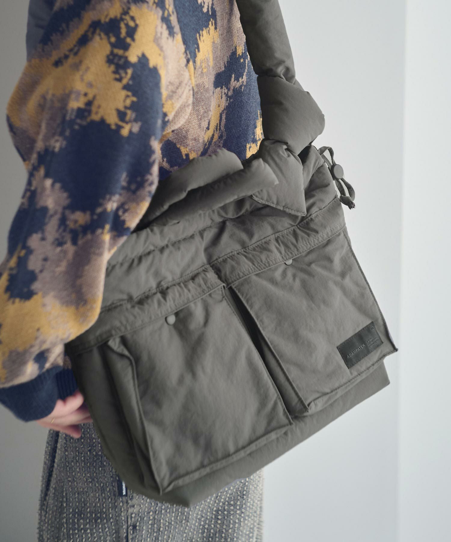ADAM PATEK(アダムパテック)】padding helmet bag ヘルメットバッグ