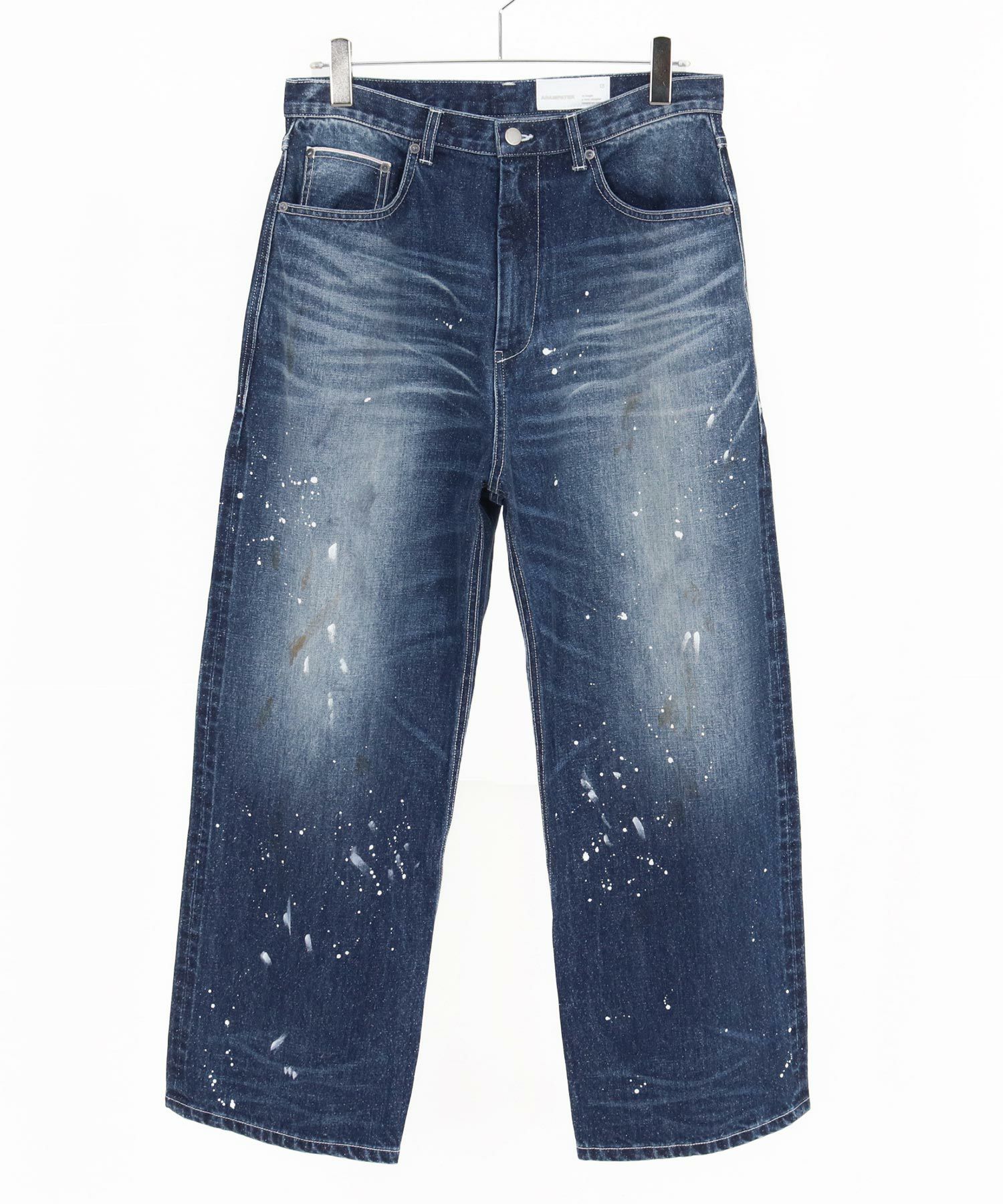 ADAM PATEK(アダムパテック)】washed riot nep selvedge denim デニム