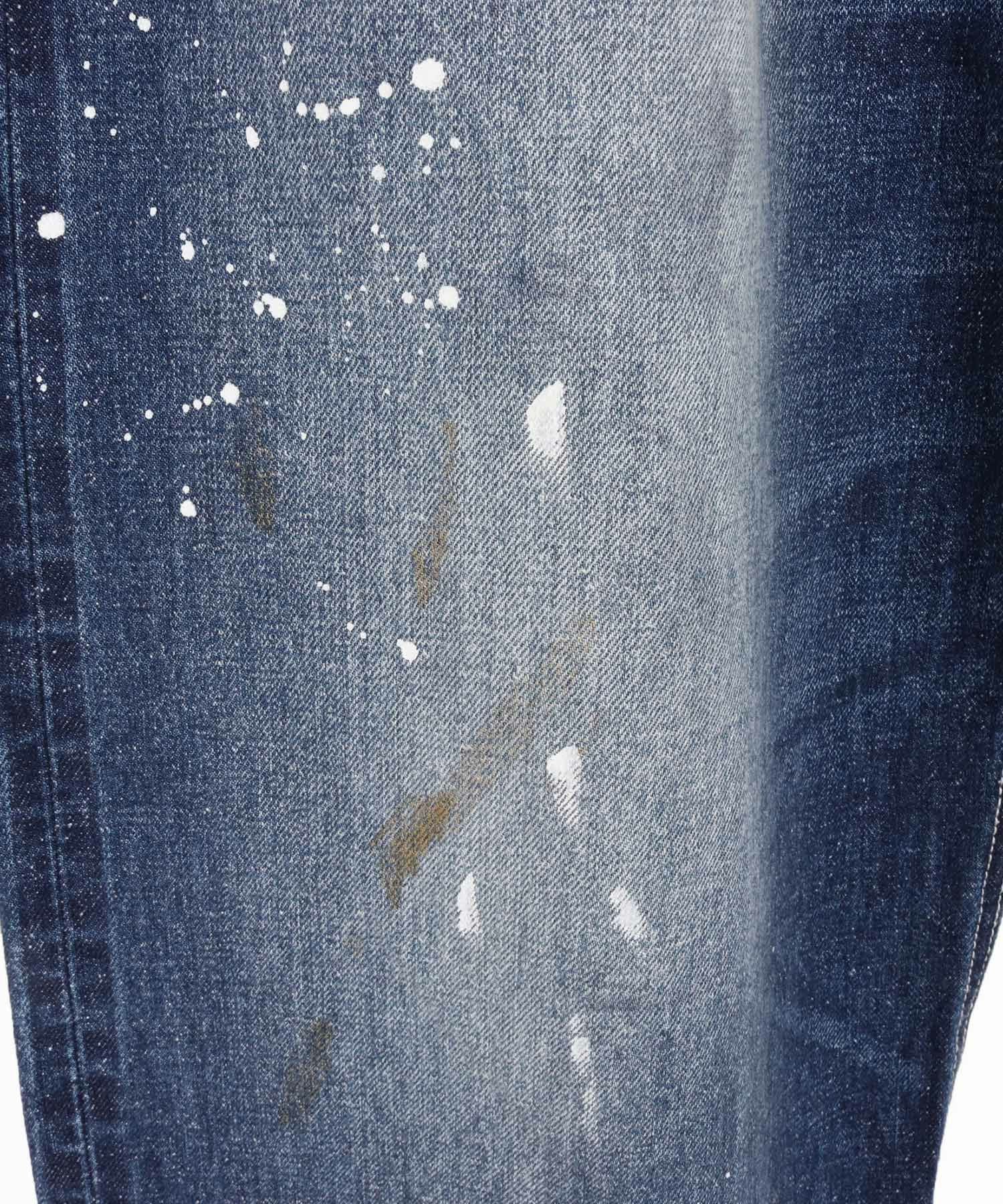 ADAM PATEK(アダムパテック)】washed riot nep selvedge denim デニム
