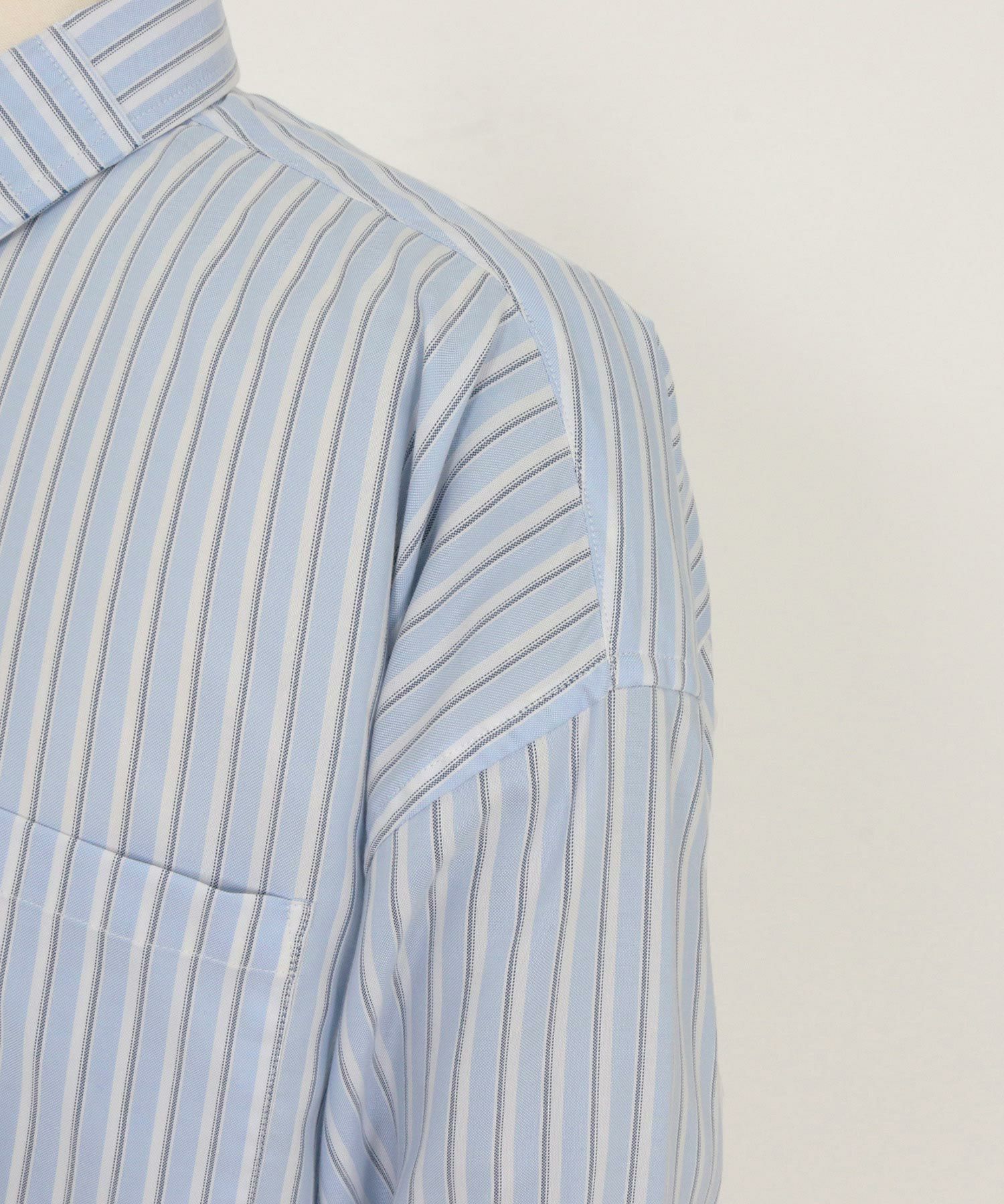 ADAM PATEK(アダムパテック)】James Fabric anarchy shirt シャツ
