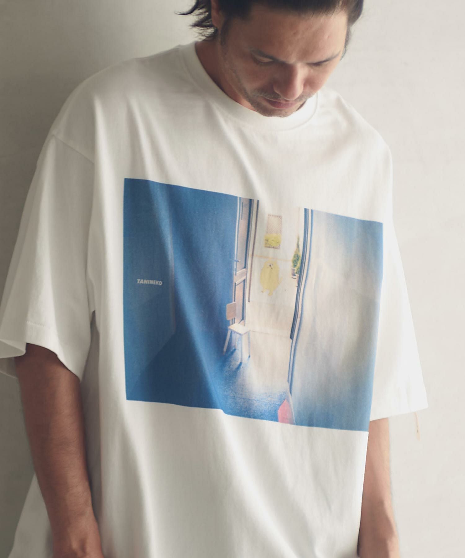 ADAM PATEK(アダムパテック)】TANINEKO collaboration T Tシャツ
