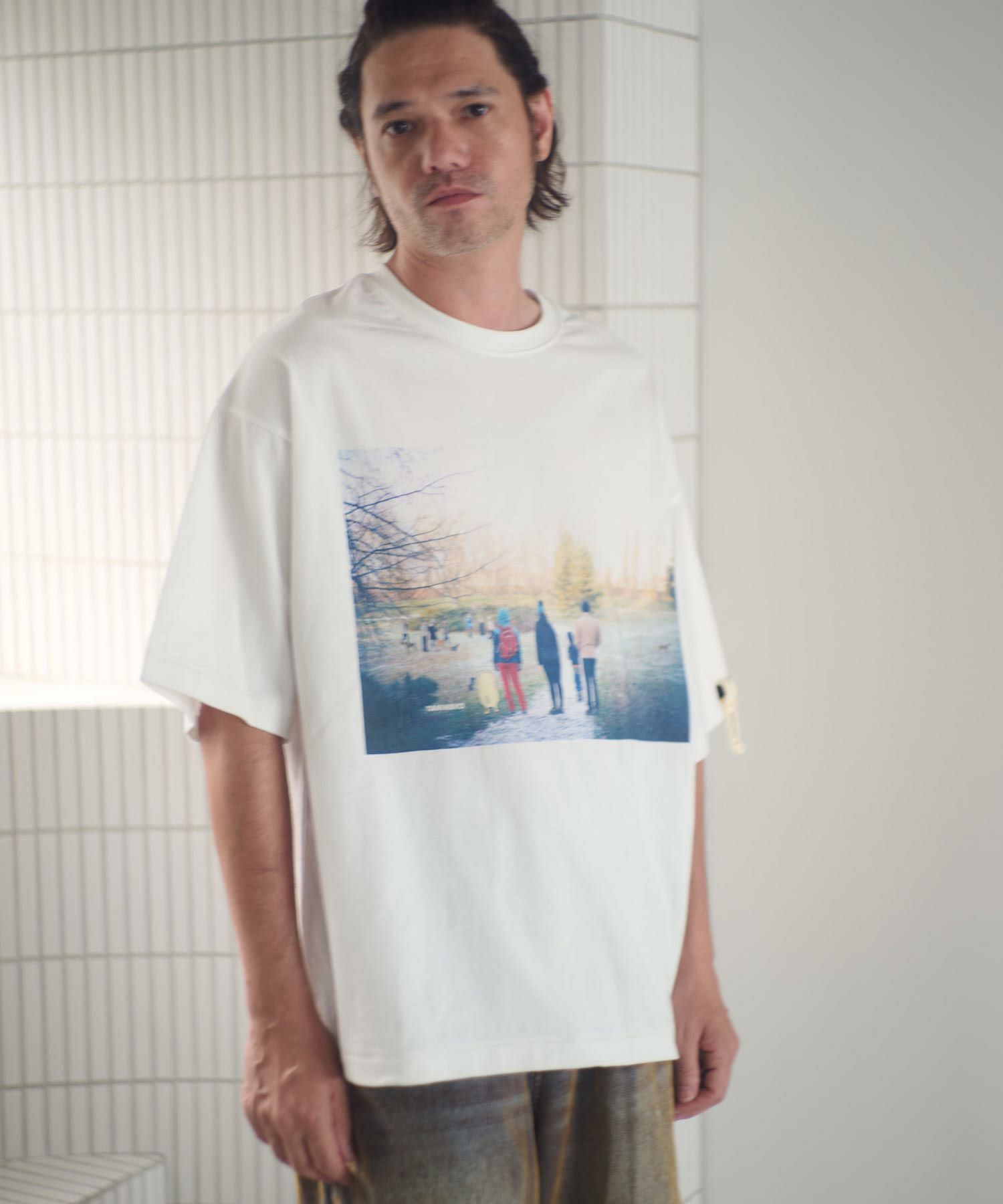 ADAM PATEK(アダムパテック)】TANINEKO collaboration T Tシャツ