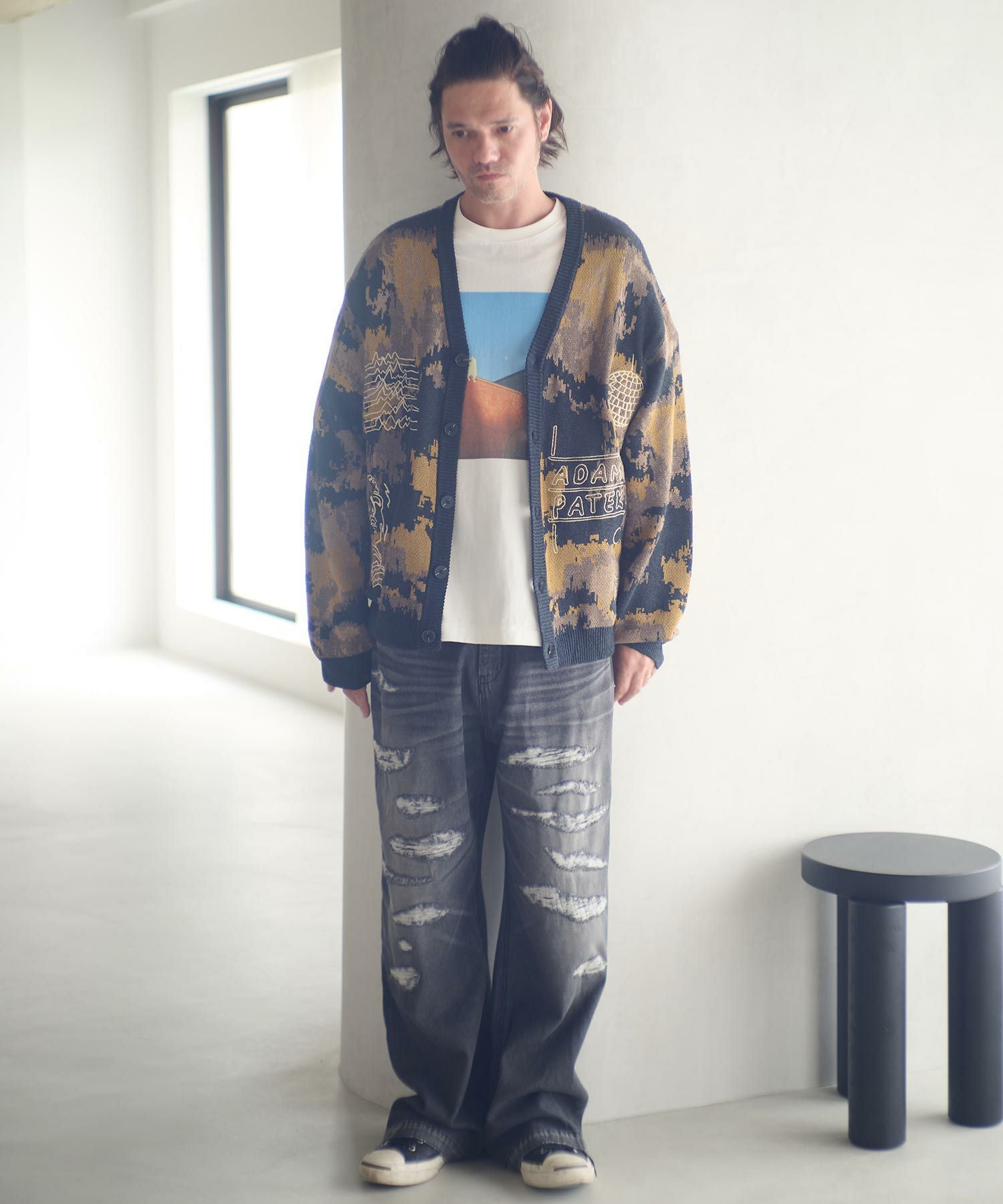 ADAM PATEK(アダムパテック)】TANINEKO collaboration T Tシャツ