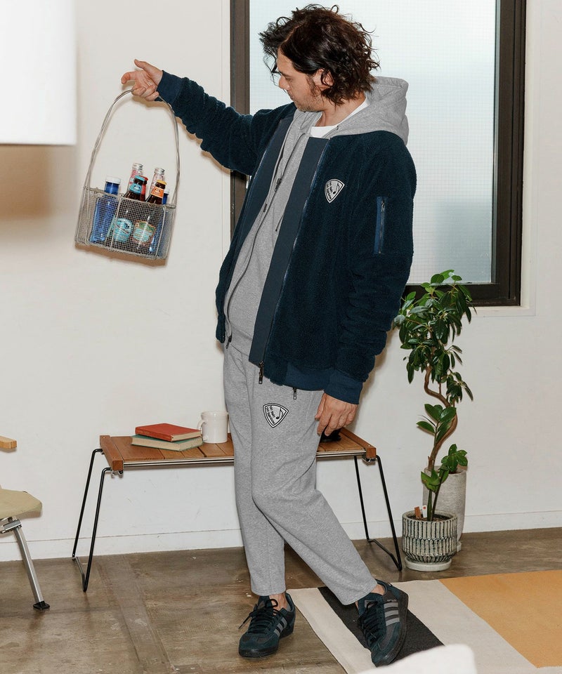 No Rain No Rainbow(ノーレインノーレインボー)】back fleece hoody 