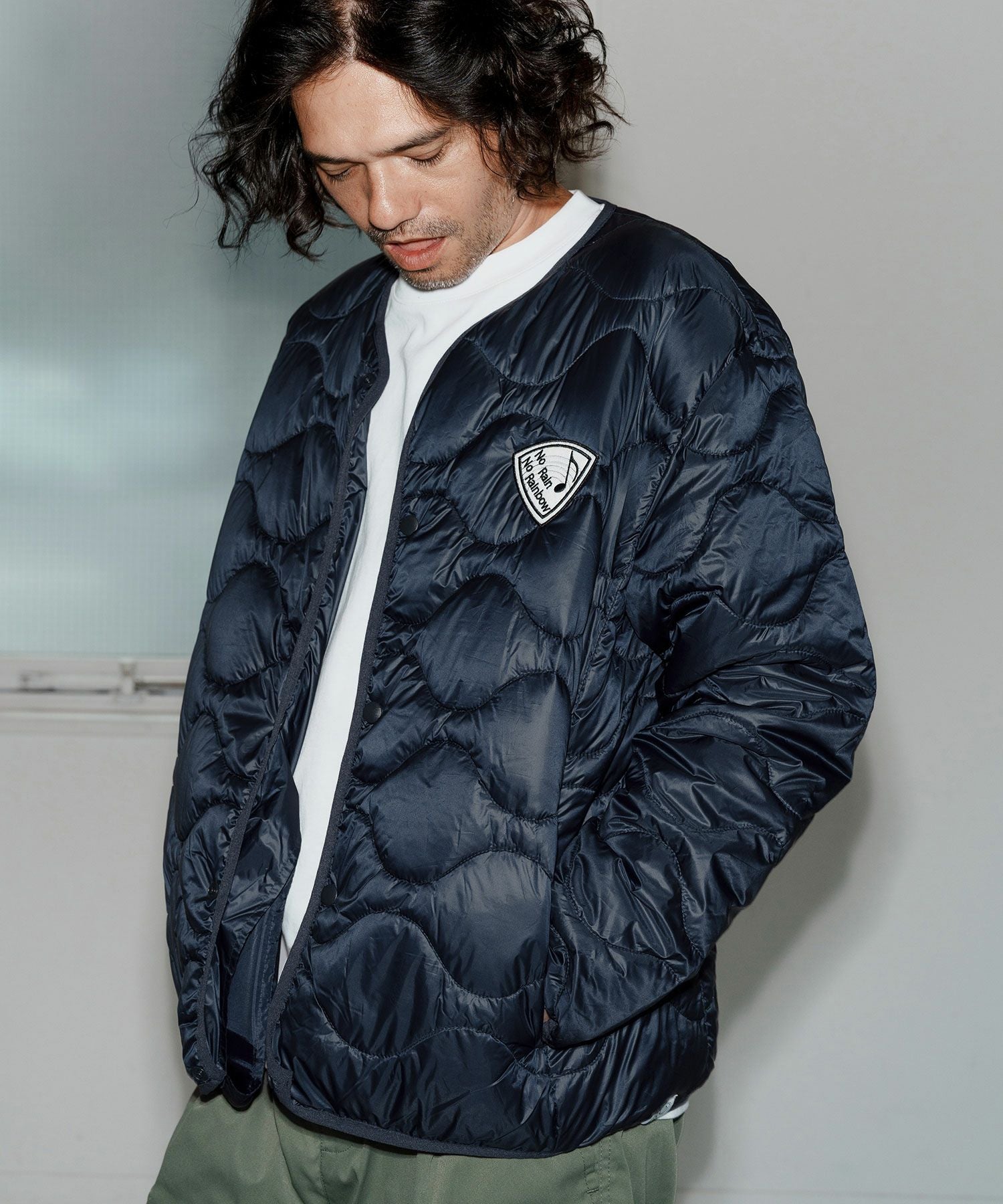 No Rain No Rainbow(ノーレインノーレインボー)】onion quilted down