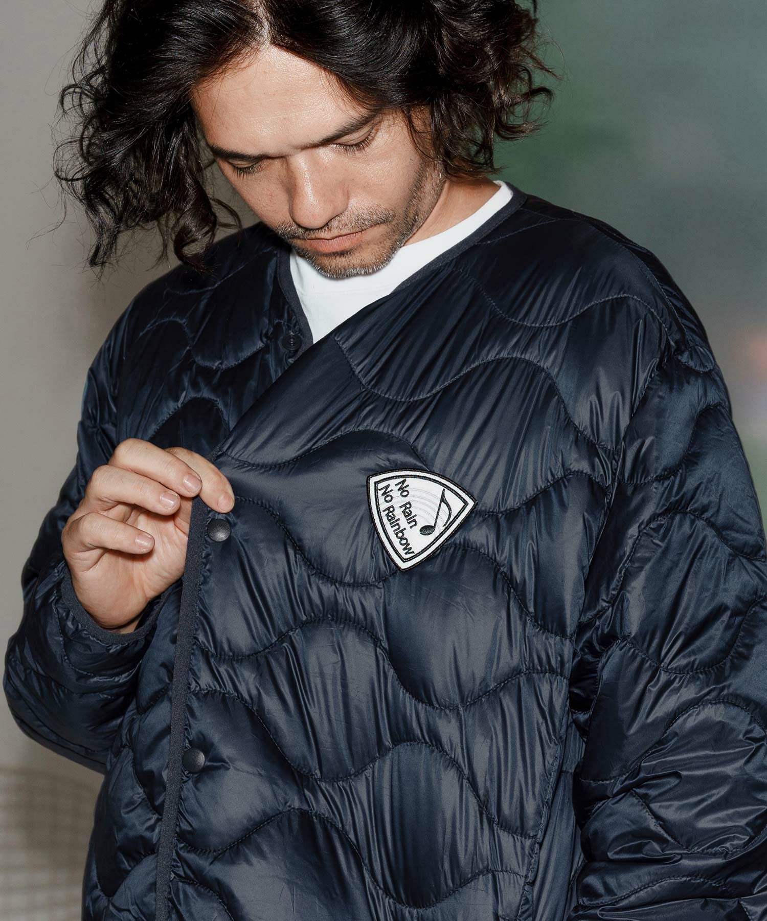 No Rain No Rainbow(ノーレインノーレインボー)】onion quilted down