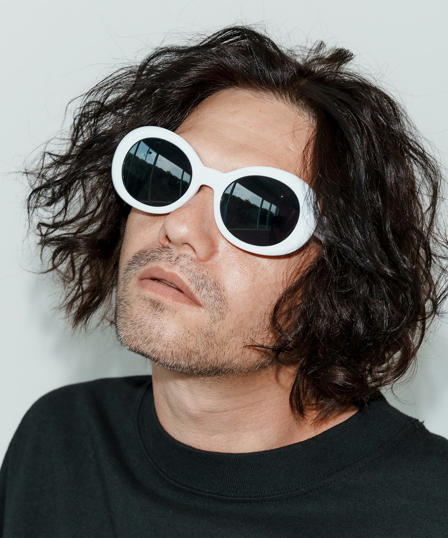 No Rain No Rainbow(ノーレインノーレインボー)】NR oval sunglasses