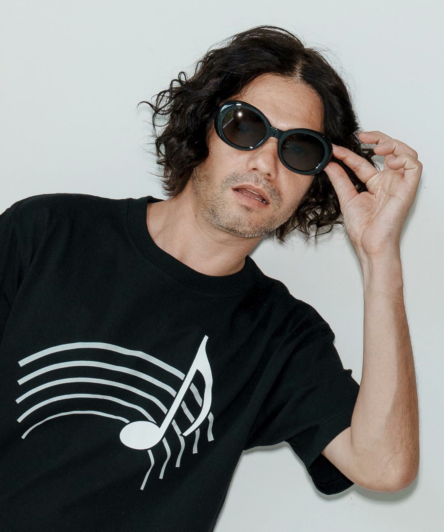 No Rain No Rainbow(ノーレインノーレインボー)】NR oval sunglasses