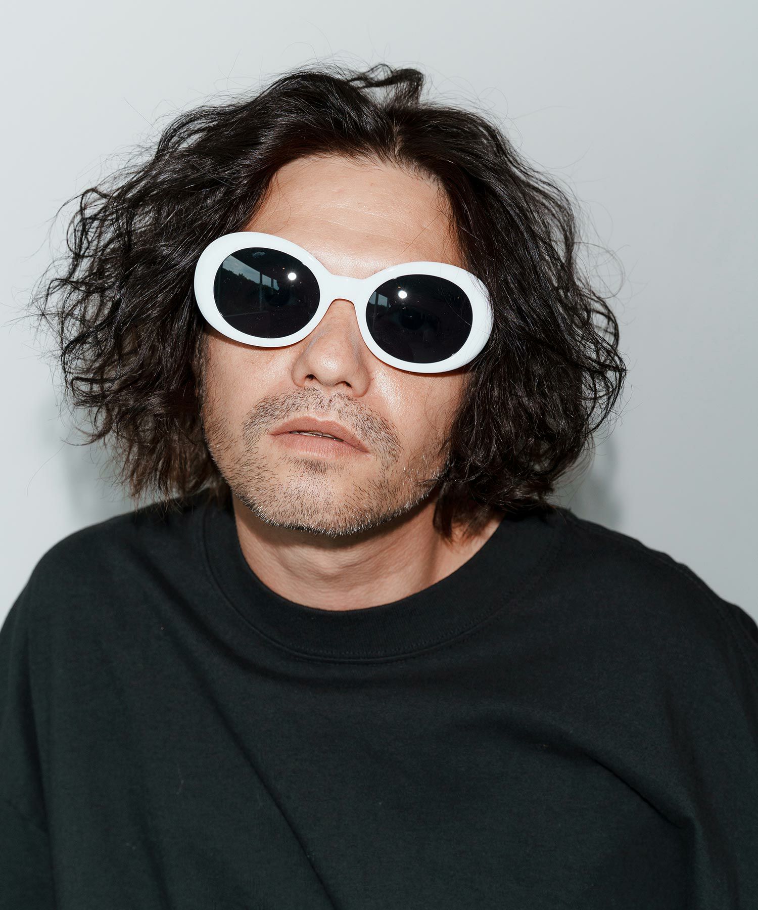 No Rain No Rainbow(ノーレインノーレインボー)】NR oval sunglasses