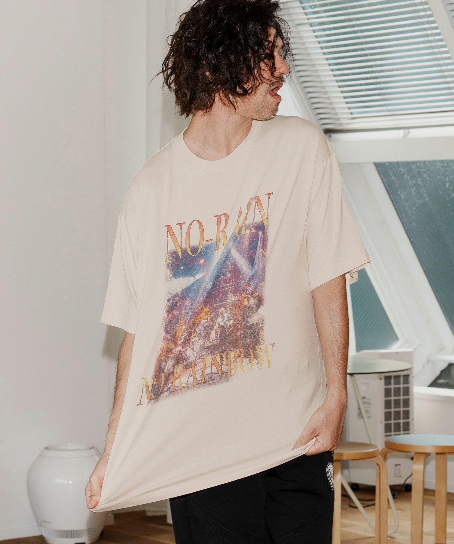 30%OFF【No Rain No Rainbow(ノーレインノーレインボー)】NR band T