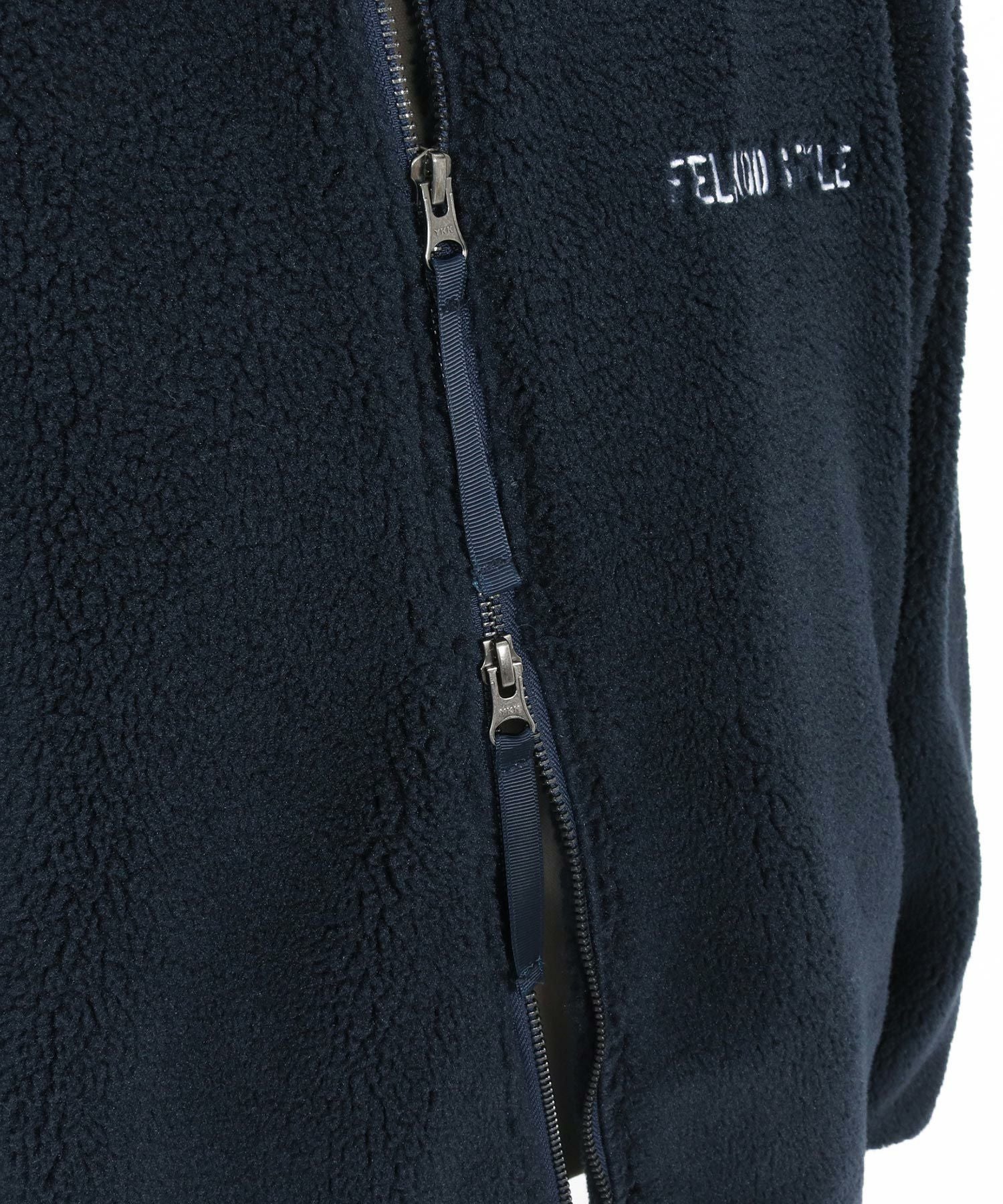 felkod(フィルコッド)】Plain Boa Oversized Blouson ボアブルゾン