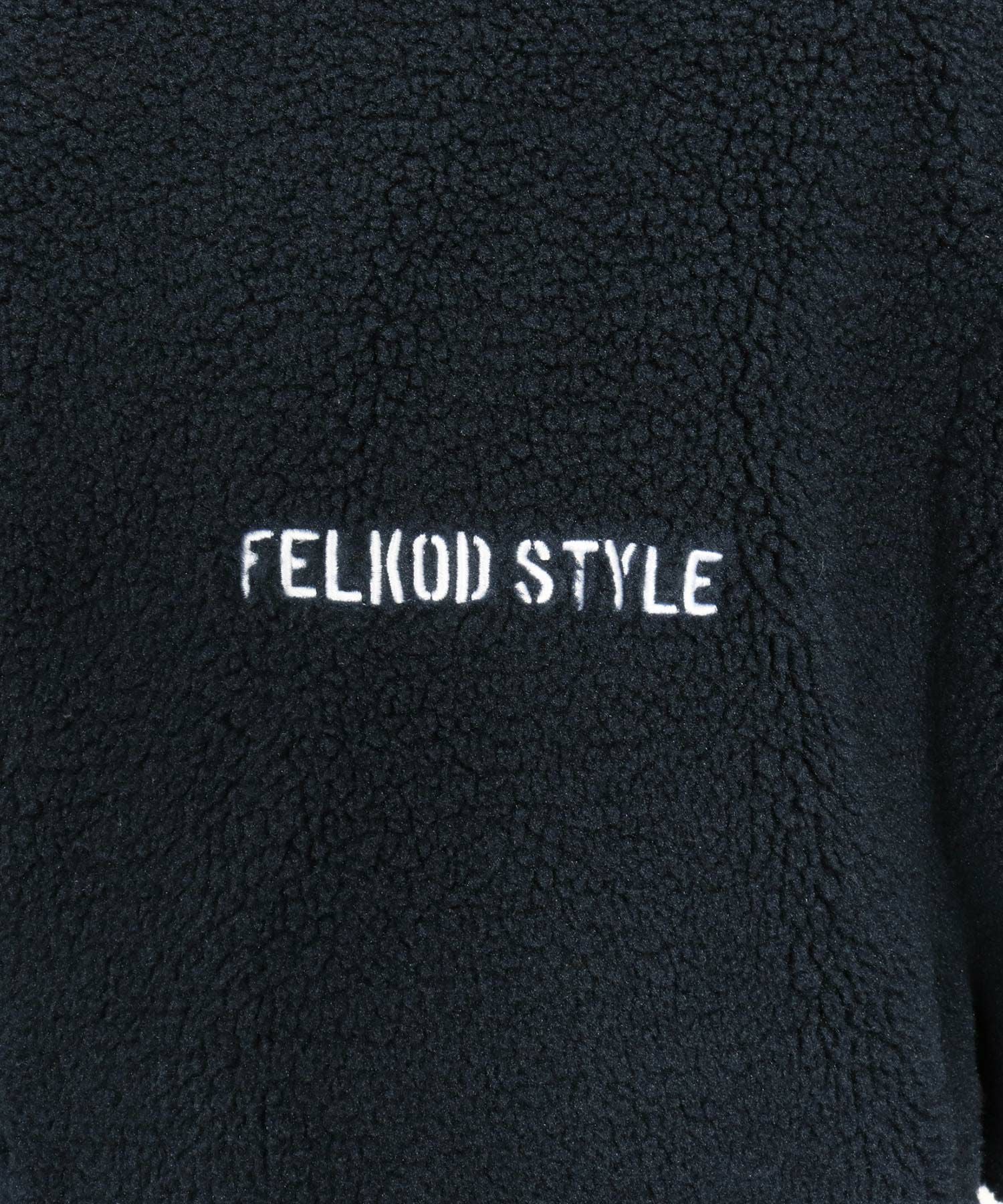 felkod(フィルコッド)】Plain Boa Oversized Blouson ボアブルゾン