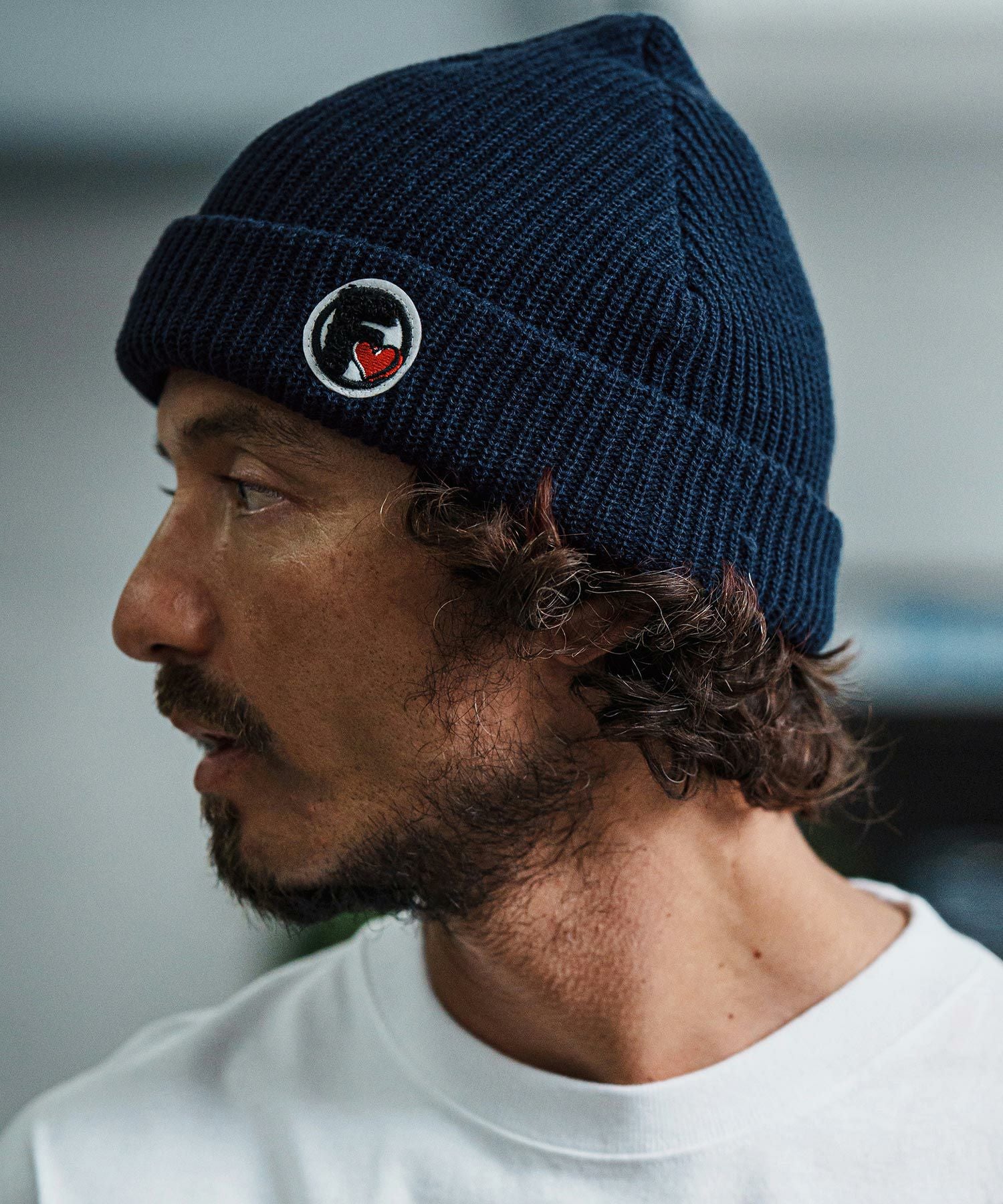 felkod(フィルコッド)】Logo Patch Knit Cap ニット帽(F25F320