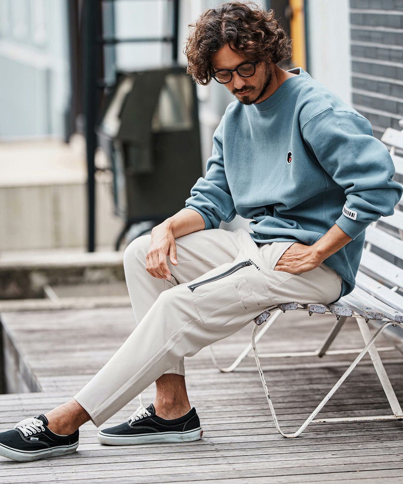 felkod(フィルコッド)】Elegant Military One Side Cargo Pants カーゴ 