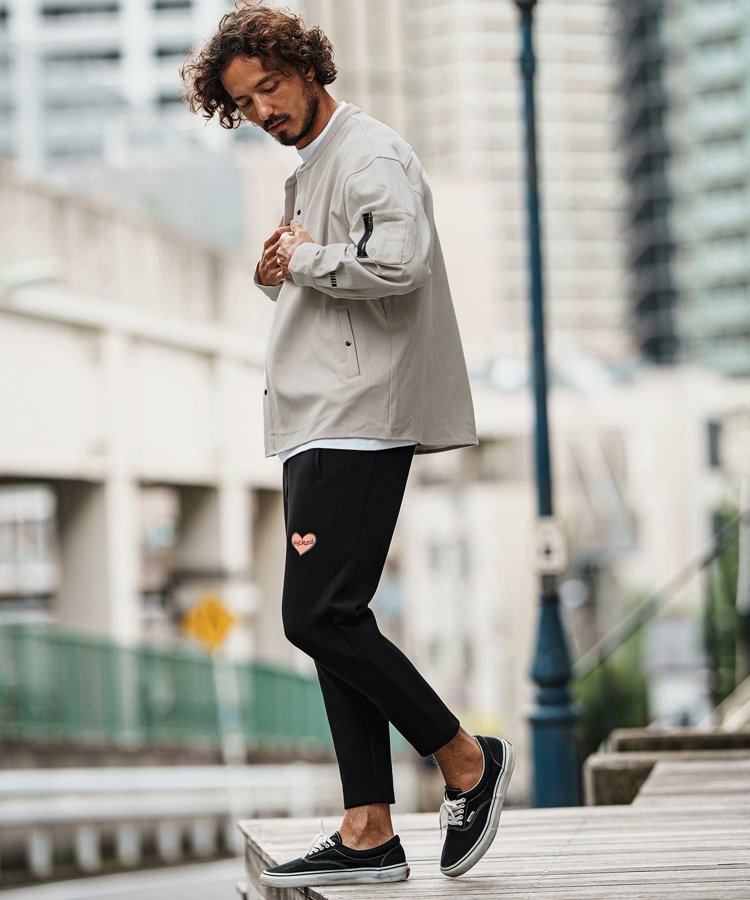 felkod(フィルコッド)】Elegant Military MA-1 Shirts シャツ(F25F160