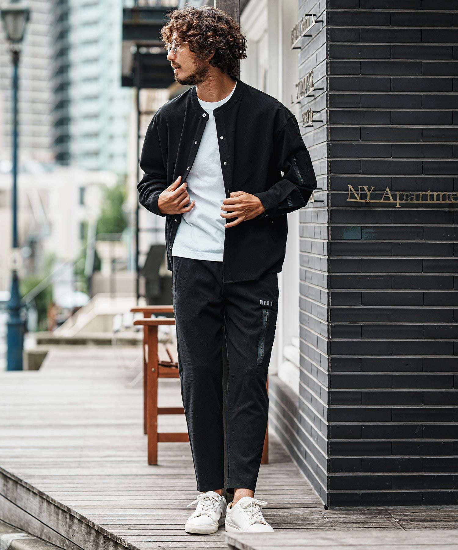felkod(フィルコッド)】Elegant Military MA-1 Shirts シャツ(F25F160